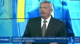Alberto Beingolea debuta en Gol Perú y mañana comentará el partido de Alianza - VIDEO