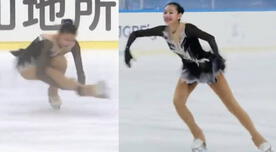 Sorami Tanaka patinó al ritmo de 'El Cóndor Pasa' en el Junior Grand Prix