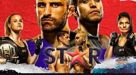 VER Star + EN VIVO, UFC 266: Shevchenko vs. Murphy desde el T-Mobile Arena