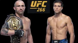En qué canal pasan UFC 266: Volkanovski vs. Ortega EN VIVO y EN DIRECTO