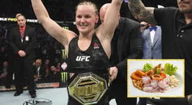 UFC 266: Valentina Shevchenko confesó que el ceviche es su comida favorita