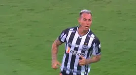 ¡Llega fino! Eduardo Vargas anota el 1-0 para Atlético Mineiro ante Palmeiras