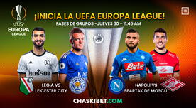 ChaskiBet: Napoli su primera victoria en la Europa League