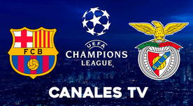 En qué canal pasan Barça vs. Benfica EN VIVO por Champions League