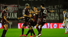 Lanús le dio vuelta 2-1 a Central Córdoba y quedó a un paso del puntero, Talleres