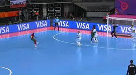 Mundial Futsal 2021: Peny Valera anota el 2-0 de Portugal sobre Argentina