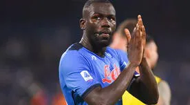 Kalidou Koulibaly de Napoli denuncia gritos racistas en la Serie A