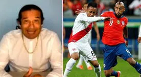 Reinaldo Dos Santos vaticinó que "Perú ganará el partido a Chile"