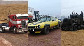 Transformers en Perú: mira los impresionantes autos que estarán en la cinta - FOTOS