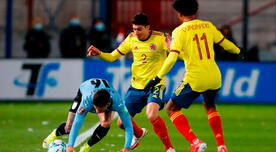 Colombia rescató un punto de Montevideo tras igualar 0-0 ante Uruguay