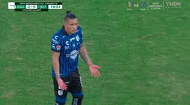 Jonathan Dos Santos tuvo una polémica expulsión en el duelo Querétaro vs. Juárez