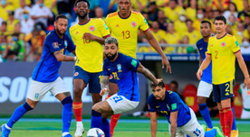 Colombia y Brasil repartieron puntos por Eliminatorias