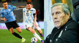 Tabárez tras goleada de Argentina: "Hay que cerrar los esfínteres y el principal es la boca"