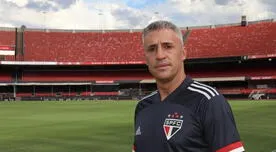 Hernán Crespo no va más como técnico del Sao Paulo