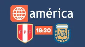 Por América TV, Perú 0-1 Argentina por Eliminatorias Qatar 2022