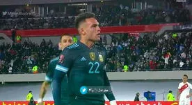 Nos mató la ilusión: Lautaro Martínez convirtió el 1-0 a favor de Argentina ante Perú