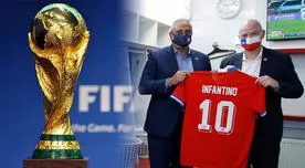Infantino propone que Chile albergue una Copa del Mundo
