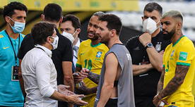 Para Infantino lo que pasó en el Brasil vs Argentina es inaceptable