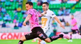 Con Santiago Ormeño, León cayó 2-1 ante Pumas por la Liga MX