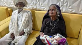 Mujer de 70 años da a luz a su primer hijo en la India