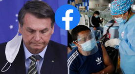 Facebook censura video de Bolsonaro por desinformar sobre la vacuna contra la COVID-19