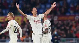 AC Milan derrotó 2-1 a la Roma y es el líder de la Serie A