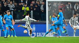 Cayó el primero: Dybala puso el 1-0 de la Juventus ante Zenit