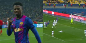 El gol de la ilusión: Ansu Fati y su fuerte disparo para anotar el 1-0 del Barcelona