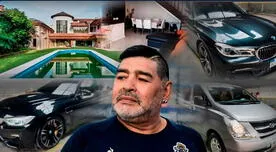 Diego Maradona: subastarán dos autos de lujo y la casa de sus padres