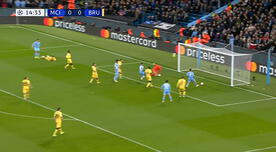 Champions League: Phil Foden anotó el 1-0 del Manchester City ante Brujas