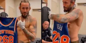 UFC 268: 'Chito' Vera recibió camiseta de los Brooklyn Nets de la NBA