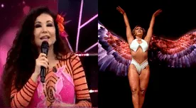 Reinas del show: Janet Barbosa confunde 'Condor pasa' con un águila