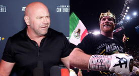 Canelo Álvarez: Dana White habría preferido ver la pelea del mexicano que UFC 268