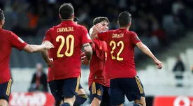 ¡Triunfo de España sobre Grecia y está a un paso de clasificar a Qatar 2022!