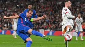 ON FIRE: Harry Kane desata la locura en Wembley tras su doblete ante Albania