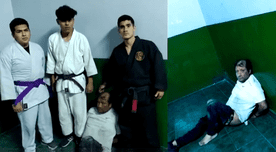 Intenta asaltar escuela de artes marciales, pero es reducido por maestro y estudiantes