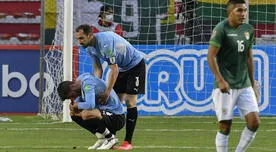 Uruguay no pudo ante Bolivia y cayó por 3-0, complicando su clasificación a Qatar 2022