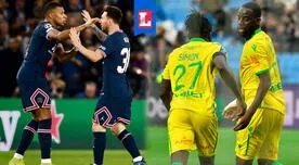 PSG venció 3-1 al Nantes por la Ligue 1: anotaron Kylian Mbappé y Lionel Messi