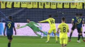 Manchester United vs Villarreal: La espectacular atajada de De Gea