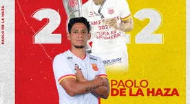 Paolo De La Haza renovó con Atlético Grau de Piura