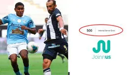 Sporting Cristal vs Alianza Lima: hinchas aseguran que web de Joinnus volvió a caerse