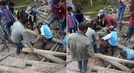 Terremoto en Amazonas: hombre sobrevivió al derrumbe de su casa en La Jalca - VIDEO