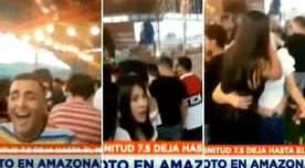 Terremoto en Amazonas sorprendió a jóvenes en discoteca de Chachapoyas - VIDEO