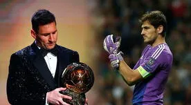Messi fue criticado por Casillas tras ganar el Balón de Oro: "Cuesta creerlo"
