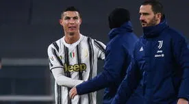 Cristiano Ronaldo quedó atónito con el brutal enojo de Bonucci - VIDEO