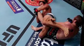 UFC Vegas 44: peruano Claudio Puelles vence Chris Gruetzemacher con palanca en la pierna