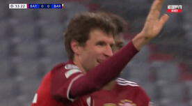 Adiós a la Champions: Müller anotó el 1-0 a favor del Bayern sobre el Barcelona