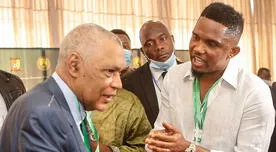 Samuel Eto'o se enloqueció tras ser elegido presidente de la Federación Camerunesa