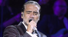 Alejandro Fernández rompe en llanto al cantar una canción de su padre - VIDEO