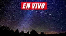 Lluvia de estrellas EN VIVO:  ¿Cuándo y donde ver el fenómeno astronómico?